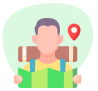 Trusted Travel Guide Icon